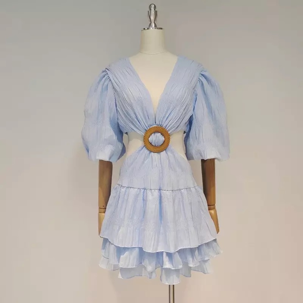 Cut-out mini dress